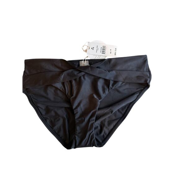PQ Swim Modest Panky Bikini Bottom Midnight Black S - Picture 2 of 6